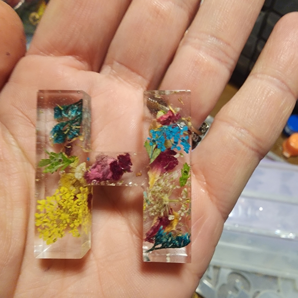 Key chain letter